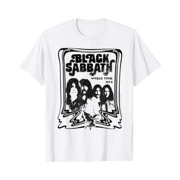 Other - Black Sabbath Official World Tour 78 Bw T-Shirt